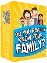 Você realmente conhece sua família Um jogo divertido em família cheio de conversas e desafios - Ótimo para crianças, adolescentes e adultos