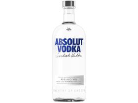 Vodka Absolut Natural 1l Produto Original