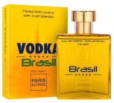 Vodka Brasil Yellow For Men Eau de Toilette Paris Elysees 100ml