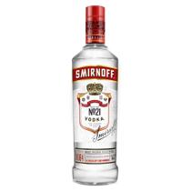 Vodka Destilada Smirnoff Vidro 600ml