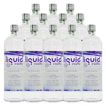 Vodka Liquid First Triplamente Destilada 990ml 12 Unidades Vodka Liquid First Triplamente Destilada 990ml 12 Unidades