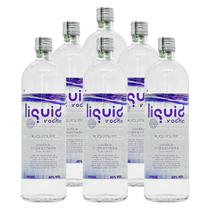 Vodka Liquid First Triplamente Destilada 990ml 6 Unidades Vodka Liquid First Triplamente Destilada 990ml 6 Unidades