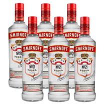 Vodka Smirnoff 600ml 6 Unidades