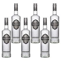 Vodka Stalinskaya Silver - 1L Kit6 Vodka Stalinskaya Silver - 1L Kit6