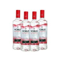 Vodka Vorus Frutas Vermelhas 1L - Sabor Red Berries