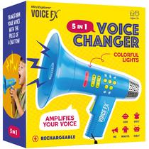 Voice Changer Mini Explorer para crianças com VoiceFX e luzes