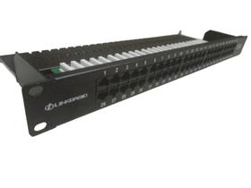 Voice Patch Panel 50 Portas LinkBasic PNT50-UC3 Voice Patch Panel 50 Portas LinkBasic PNT50-UC3