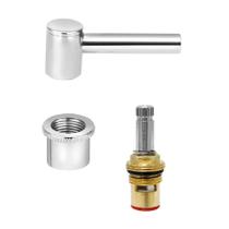Volante Alavanca Metal Para Torneira e Reparo M18 1/4 Volta