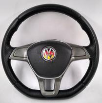 Volante Alemanha Para Volkswagen Fox Polo Golf Gol G5 G6 Sem Airbag