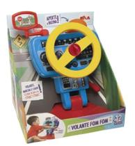 Volante Brinquedo Bebê Educativo c/ câmbio Elka Fom Fom