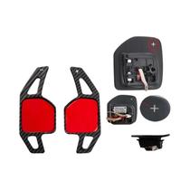 Volante Com Estampa De Fibra De Carbono E Paddle Shift Em ABS Para Seat Leon Cupra Ibiza Arona Ateca