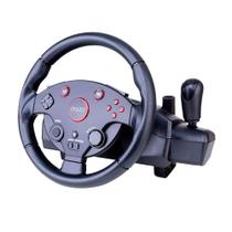 VOLANTE DAZZ FORCE DRIVING, COM PEDAL, PARA PC, consoles, PRETO - 62000152