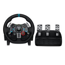 Volante de corrida Logitech G29 Driving Force com pedais para PS5/PS4/PC Volante de corrida Logitech G29 Driving Force com pedais para PS5/PS4/PC