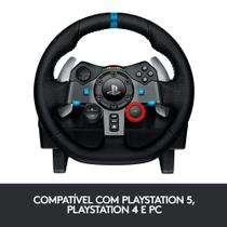 Volante De Corrida Logitech G29 Driving Force PS3 PS4 PS5 C/ 2 Anos Garantia
