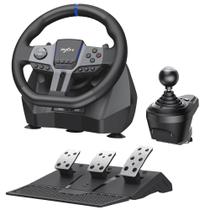 Volante de Corrida PXN V9 Gen2 270/900 com Pedais e Câmbio Volante de Corrida PXN V9 Gen2 270/900 com Pedais e Câmbio