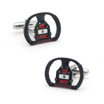 Volante de corrida ultraleve de fibra de carbono Cuff Links