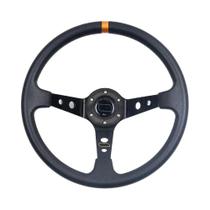 Volante De Corrida Universal De 14 Polegadas Em Suede PVC, 350mm, Volante Esportivo Com Logo