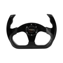 Volante de deriva plana Sport Racing 13 polegadas 330 mm tipo D PU universal PCD = 70 mm Volante de deriva plana Sport Racing 13 polegadas 330 mm tipo D PU universal PCD = 70 mm