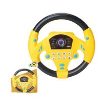 Volante De Simulação Estilo Carro Para Crianças - Brinquedo Educacional De Condução
