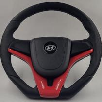 Volante Direção Esportivo Van Furgão Hr Hyundai Camaro Vermelho