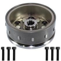 Volante do magneto CG150 Fan Titan Cargo Start ES ESD EX ESDI 11/15 CG160 NXR150 Bros NXR160 Bros XRE190 com parafusos Volante do magneto CG150 Fan Titan Cargo Start ES ESD EX ESDI 11/15 CG160 NXR150 Bros NXR160 Bros XRE190 com parafusos