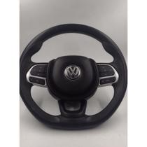 Volante Esportivo 37Cm Volkswagen Kombi 95 Até 2014 Sem Comandos