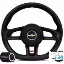 Volante Esportivo Celta Corsa Classic Wind wagon Omega Prisma Monza Kadett Ipanema Gti + Cubo Gm