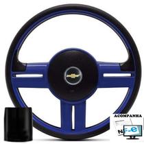 Volante Esportivo Celta Vectra Astra Até 98 Prisma Monza Kadett Ipanema Rallye + Cubo E Tampa Gm