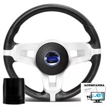 Volante Esportivo Corcel E Belina 2 1976 1991 Mustang Super Surf Ford Tampa Acionador Buzina + Cubo