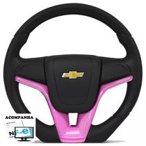 Volante Esportivo Corsa Joy Max Premium Meriva Zafira Montana Sem Air-Bag Camaro Cubo E Tampa Gm