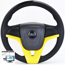 Volante Esportivo Escort Hobby 1987 1992 Apollo 1990 1992 Golf Cruze Ford tampa acionador de buzina + Cubo