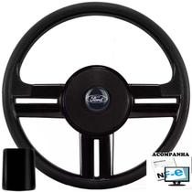 Volante Esportivo F100 F1000 F4000 F75 F250 Rallye Super Surf Ford Tampa Acionador De Buzina + Cubo