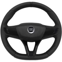 Volante Esportivo Fiat Palio 1997 a 2013 Logo Preto + Cubo
