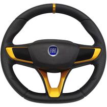 Volante Esportivo Fiat Palio Uno Fire Strada Siena Logo Azul