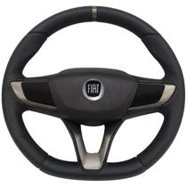 Volante Esportivo Fiat Uno 1995 até 2000 Logo Preto + Cubo