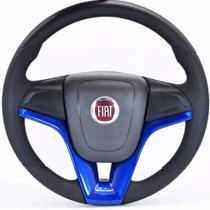 Volante Esportivo Fiat Uno 95-01 Elba 95-96 Fiorino 95-01 Cruze Buzina Central Tempra + Cubo e logo