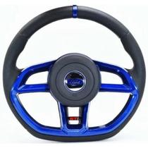 Volante Esportivo Ford Eco Fiesta Ka Escort Cor Azul