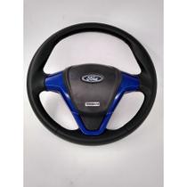 Volante Esportivo Ford Titanium Eco Fiesta Ka Escort Azul