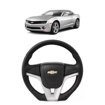 Volante Esportivo Gm Camaro Preto Pu