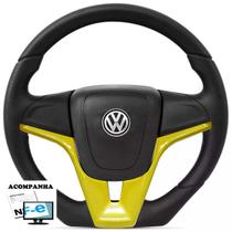 Volante Esportivo Gol G5 G4 G3 G2 Quadrado Saveiro Surf Parati Santana Voyage Camaro Tampa + Cubo