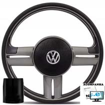 Volante Esportivo Gol G5 Polo Novo 09-13 Novo Fox Gol G6 Voyage 08-13 S/ Airbag Rallye Surf Cubo Vw