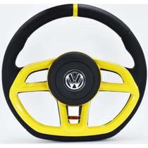 Volante Esportivo Gti Amarelo Gol Parati Saveiro Voyage G1