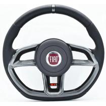 Volante Esportivo Gti Grafite P/ Idea 2006 2007 2008 2009 2010