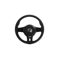 Volante Esportivo Jetta PRETO Gol Parati Saveiro G2 G3 G4 Com Cubo fixo