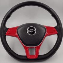 Volante Esportivo Logo Preto Astra/ Meriva/ Corsa Joy/ Montana/Zafira + Cubo
