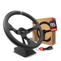 Volante Esportivo Lotse Wrc Em Couro Com Tarja Em 3 Cores Volante Esportivo Lotse Wrc Em Couro Com Tarja Em 3 Cores