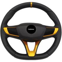 Volante Esportivo Modelo Tracker pra carros Renault Sandero
