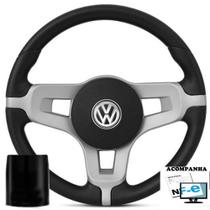 Volante Esportivo Polo Fox Voyage Gol G2 G3 G4 Mustang Super Surf Volkswagen + Cubo