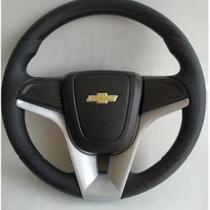 Volante Esportivo Universal Cruze Prata - p/ Celta / Prisma / Corsa Classic