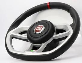 Volante Fiat Preto/Branco